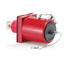 Rhino-Hide 1 Pole Male 45 Deg Receptacle 1 Hole Bus Bar, 313MCM-777MCM Cable (Red)