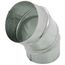 6" Adjustable Elbow - 30 Gauge (90-Degree)