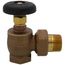 1" (FIP x Male Union) Steam Angle Radiator Valve, BARVY-1000