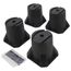 Snow Legs 4" Mounting Legs (qty 4), BAYLEGS004