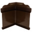 Outside Corner (Dark Walnut)