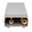 PVC BBQ Gas Outlet with 1/2" NPT Inlet x 1/2" Quick Disconnect Outlet, 2 PSI