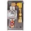 PVC BBQ Gas Outlet with 1/2" NPT Inlet x 1/2" Quick Disconnect Outlet, 2 PSI