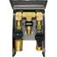BBQ Double Gas Outlet with 1/2" NPT Inlet x 1 x 3/8" & 1 x 1/2" Quick Disconnect Outlets
