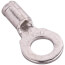 3/8" Bolt Hole Non-Insulated Heavy Duty Copper Ring Terminal, 16-14 AWG