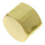 1/2" OD Brass Compression Cap (Lead Free)