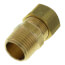 5/8" OD x 1/2" MIP Brass Compression Connector, Lead Free