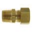 5/8" OD x 1/2" MIP Brass Compression Connector, Lead Free