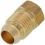 1/4" Lead Free OD Brass Pilot Line Breakaway Nut