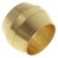 1/4" OD Brass Compression Sleeve (Bag of 10)