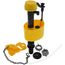Adjustable Anti-Siphon Toilet Tank Fill Valve & Hornet V Flapper Kit