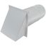 Pressure Relief Damper w/ Wall Cap and 6" Collar