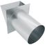 Pressure Relief Damper w/ Wall Cap and 6" Collar
