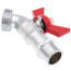 1/2" Chrome Plated Boiler Drain w/ T-Handle (Lead Free)