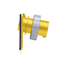 20A, 125V 2P, 3W, North American Pin & Sleeve Inlet, IP67, Watertight (Yellow)