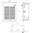 SRA Series Commercial Fan Forced Small Wall Heater (2000 Watts - 208V) (Northern White), SRA2020DSF