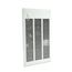 FRC Series Architectural Heavy-Duty Fan Forced Wall Heater, 4800/3600 Watts, 277/240V (Statuary Bronze), FRC4827F