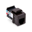 Voice Grade Quickport, Jack, 6P6C (Brown)