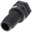 1/2" PVC Bulkhead Fitting w/ EPDM Gasket (Socket x Socket)