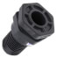 3/4" PVC Bulkhead Fitting w/ EPDM Gasket (Socket x Socket)