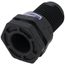 1" PVC Bulkhead Fitting w/ EPDM Gasket (Socket x Thread)