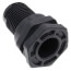 1" PVC Bulkhead Fitting w/ EPDM Gasket (Socket x Socket)