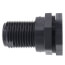 1" PVC Bulkhead Fitting w/ EPDM Gasket (Socket x Socket)