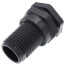 1" PVC Bulkhead Fitting w/ EPDM Gasket (Socket x Socket)