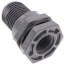 1" PVC Bulkhead Fitting w/ EPDM Gasket (Thread x Thread)
