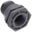 1-1/4" PVC Bulkhead Fitting w/ EPDM Gasket (Thread x Thread)