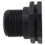 2" PVC Bulkhead Fitting w/ EPDM Gasket (Socket x Socket)