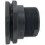 3" PVC Bulkhead Fitting w/ EPDM Gasket (Socket x Thread)