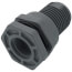 1" CPVC Bulkhead Fitting w/ EPDM Gasket (Thread x Thread)