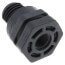 1/2" PVC Bulkhead Fitting w/ EPDM Gasket (Thread x Thread)