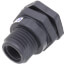 3/4" PVC Bulkhead Fitting w/ EPDM Gasket (Socket x Thread)