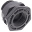 1-1/2" PVC Bulkhead Fitting w/ EPDM Gasket (Thread x Thread)