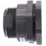 1-1/2" PVC Bulkhead Fitting w/ EPDM Gasket (Thread x Thread)