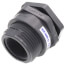 1-1/2" PVC Bulkhead Fitting w/ EPDM Gasket (Thread x Thread)