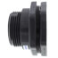 2" PVC Bulkhead Fitting w/ EPDM Gasket (Thread x Thread)