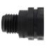 1/2" GFPP Bulkhead Fitting w/ EPDM Gasket (Thread x Thread)