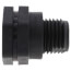 3/4" GFPP Bulkhead Fitting w/ EPDM Gasket (Thread x Thread)