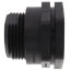 1-1/4" GFPP Bulkhead Fitting w/ EPDM Gasket (Thread x Thread)
