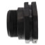 2" GFPP Bulkhead Fitting w/ EPDM Gasket (Thread x Thread)