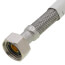 12" Braided Stainless Steel Hose Faucet Connector (3/8" Compression x 1/2" FIP)