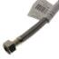 24" Braided Stainless Steel Hose Faucet Connector (3/8" Compression x 1/2" FIP)