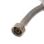 36" Stainless Steel Braided Hose Faucet Connector (3/8" Compression x 1/2" FIP)