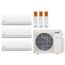 30,000 BTU, R454B, Improved Efficiency Ductless Three Zone Heat Pump Package (9+9+12)
