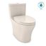 MS646124CEMFGN#12 Aquia IV 1-Piece Elongated Dual Flush 1.28 & 0.9 GPF Universal Height, Washlet + Ready Toilet w/ CEFIONTECT (Sedona Beige)