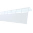 4 ft. XL Revital/Line Aluminum Baseboard Cover (Nu-White)