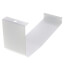 2" Filler Sleeve for Revital/Line Baseboard Heater Cover (Brite White)